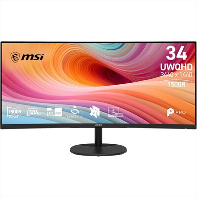 MSI - PRO MP341CQ E12-Nero