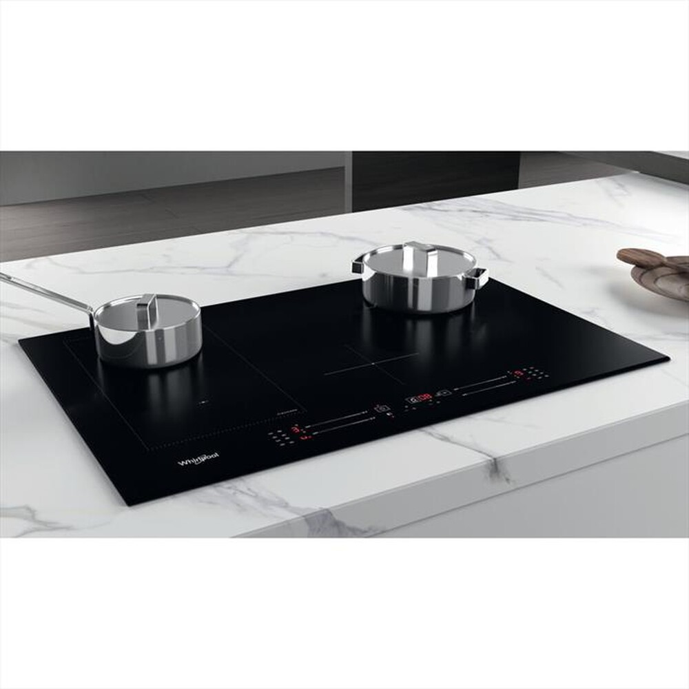 "WHIRLPOOL - Piano induzione WL S3377 BF HOB WP 77 cm-Nero"