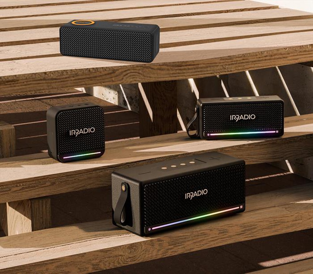 "IRRADIO - Diffusore wireless da 10W IR-M3-nero"