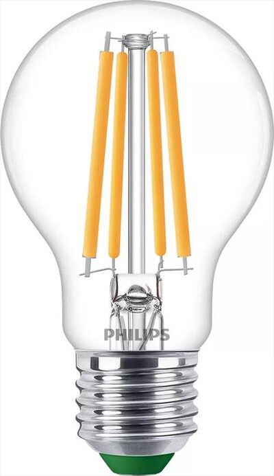 PHILIPS - LED CLASSE A GOCCIA VETRO FILAM 60W E27 2700K-Bianco