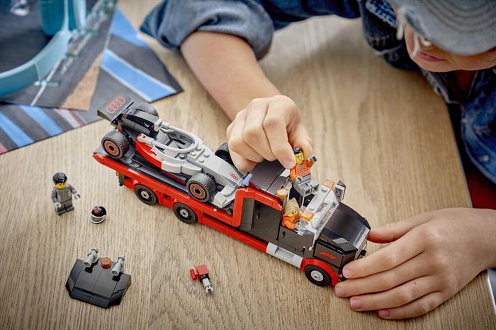 Immagine del prodotto LEGO - CITY Display Truck F1 con auto Audi F1 - 60493