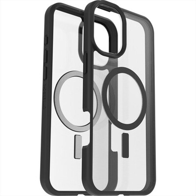 OTTERBOX - REACT MAGSAFE ALMONDJOY CUSTODIA IPHONE 16 PLUS-Nero/trasparente