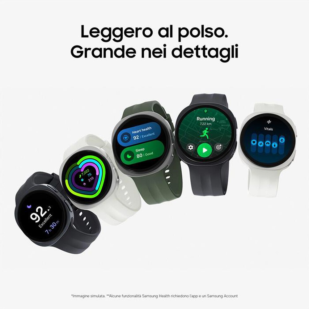 Immagine del prodotto SAMSUNG - Galaxy Watch9 44mm BT 2+32GB-Silver