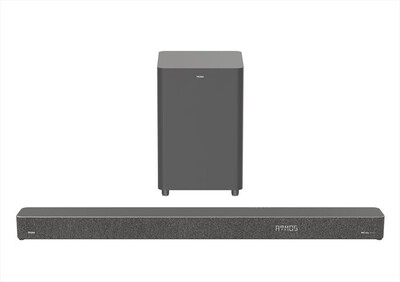 HAIER - Soundbar HSD310S5 3.1-Nero, Grigio