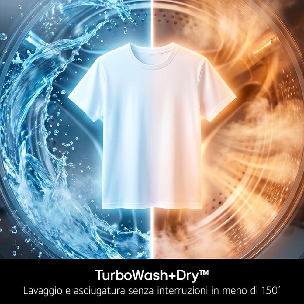 Immagine del prodotto LG - Lavasciuga WHX9016TLC 11/6Kg Classe A/B-Bianco