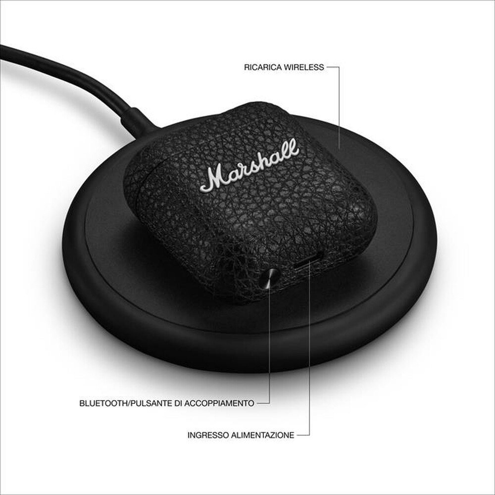 "MARSHALL - Auricolare bluetooth Minor IV TWS-Nero"