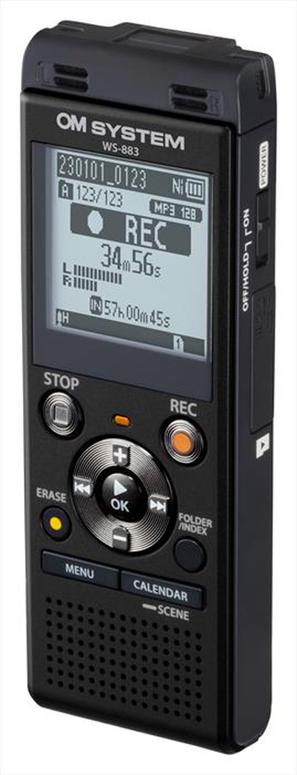 "OLYMPUS - Registratore portatile WS-883-Nero"