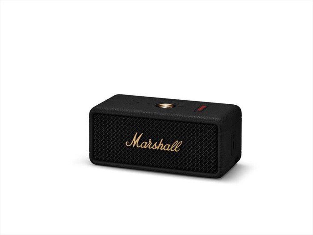 "MARSHALL - Speaker Emberton III Black & Brass-Black & Brass"