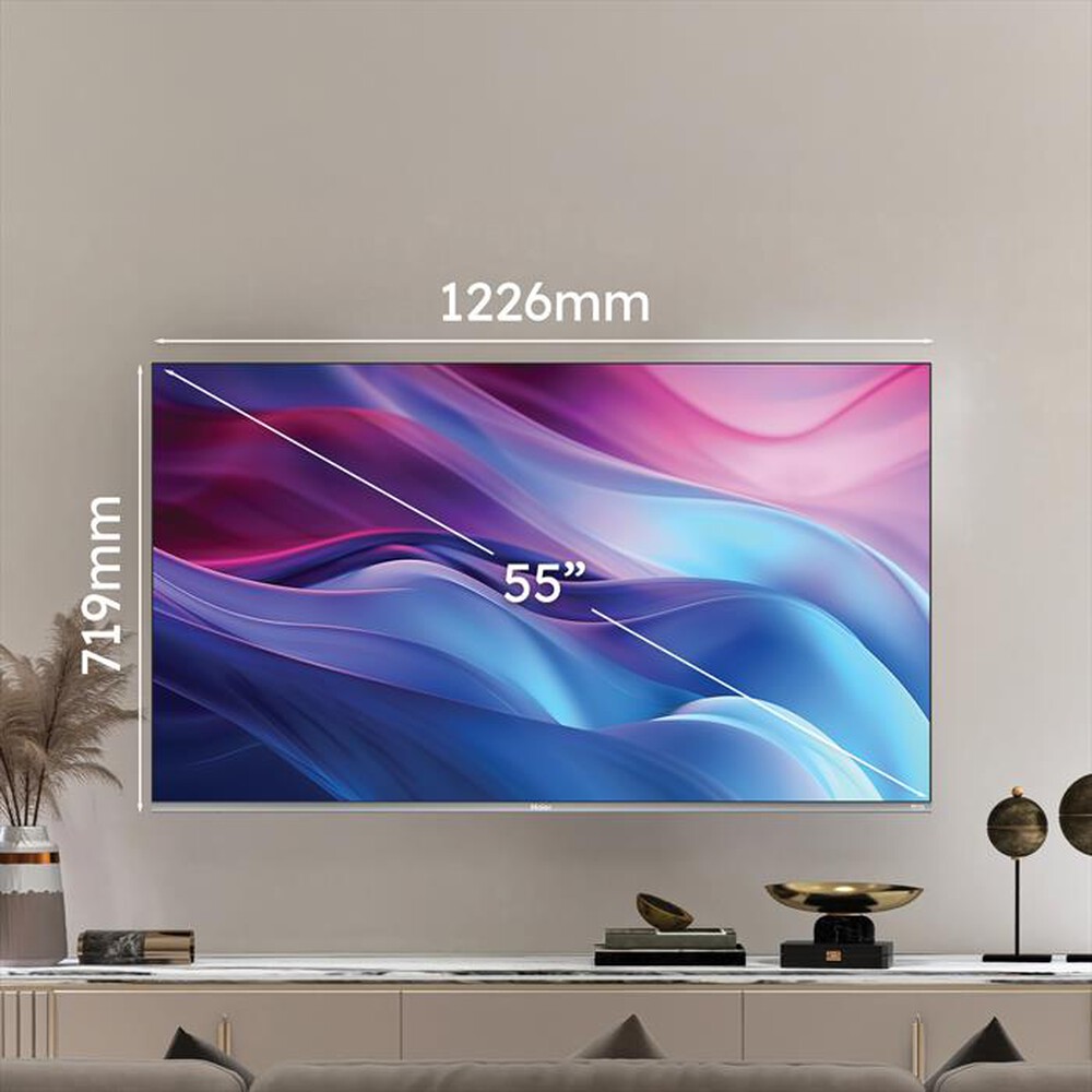 Immagine del prodotto HAIER - Smart TV QLED UHD 4K 55" H55Q80FUX-Nero