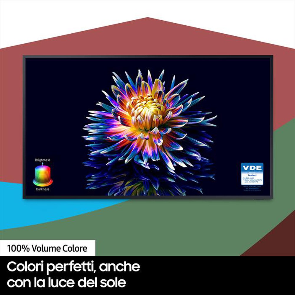 "SAMSUNG - Smart TV Q-LED The Terrace UHD 4K 55\" QE55LST7TC"