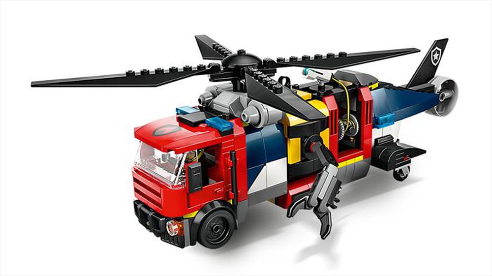 Immagine del prodotto LEGO - CITY Elicottero, autopompa e sottomarino 60462