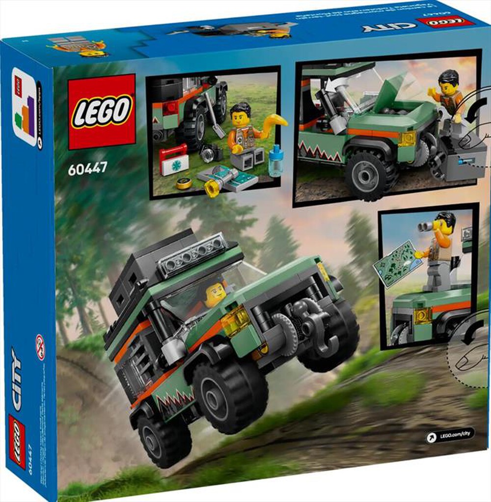 "LEGO - CITY Fuoristrada di montagna - 60447-Multicolore"