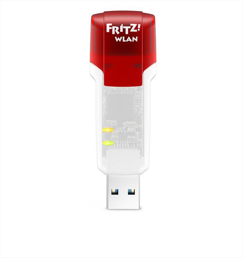 "FRITZ! - WLAN Stick AC 860-Bianco/Rosso"