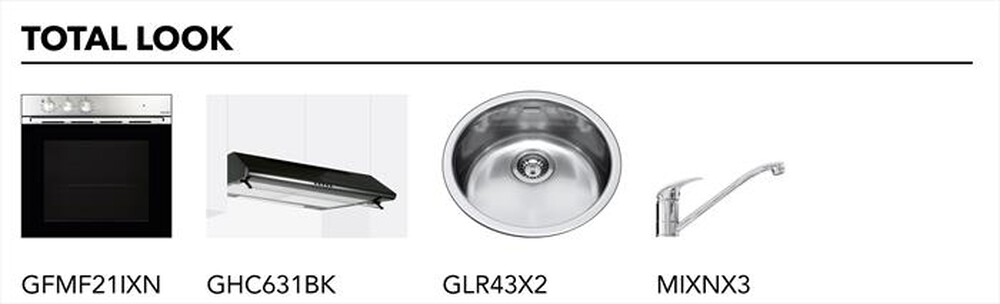 "GLEM GAS - GT32IX - Inox"