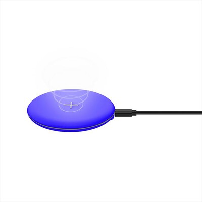 CELLY - WLFASTFEELBL WIRELESS CH FAST PAD-Blu/Plastica