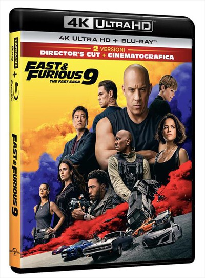 WARNER HOME VIDEO - Fast And Furious 9 (4K Ultra Hd+Blu-Ray)