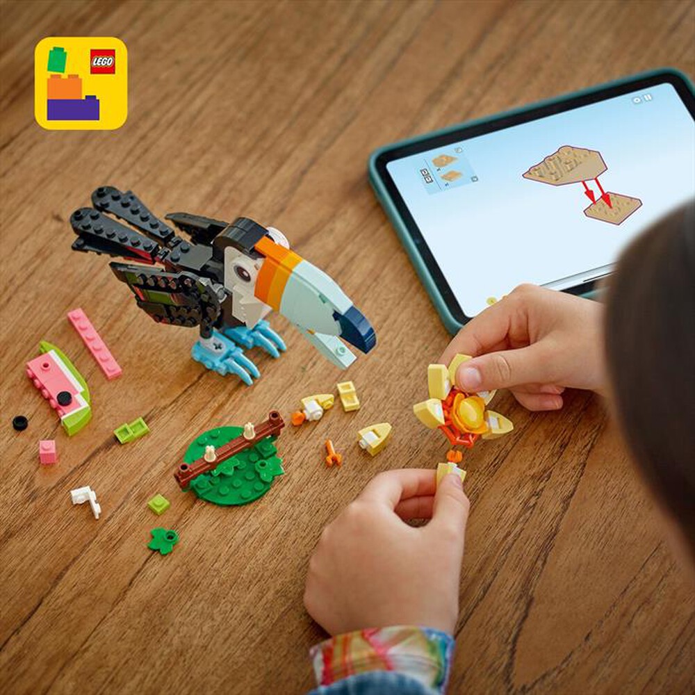 Immagine del prodotto LEGO - CREATOR Animali selvatici: tucano tropicale 31173