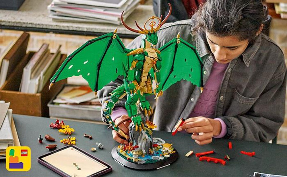 "LEGO - DRAGO-GUARDIANO-,"