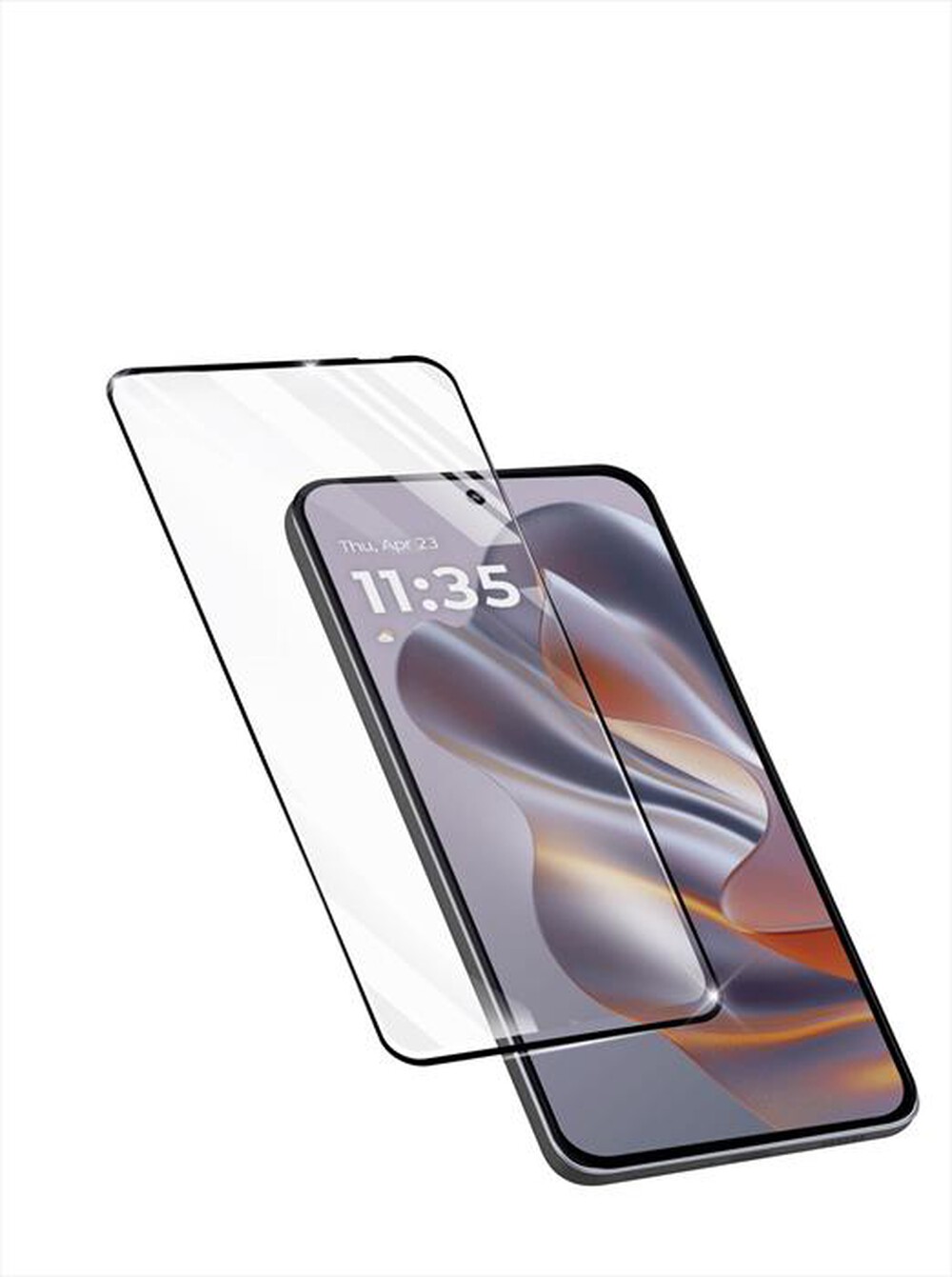 CELLULARLINE - IMPACT GLASS CAPSULE - MOTOROLA EDGE 50 NEO-Trasparente