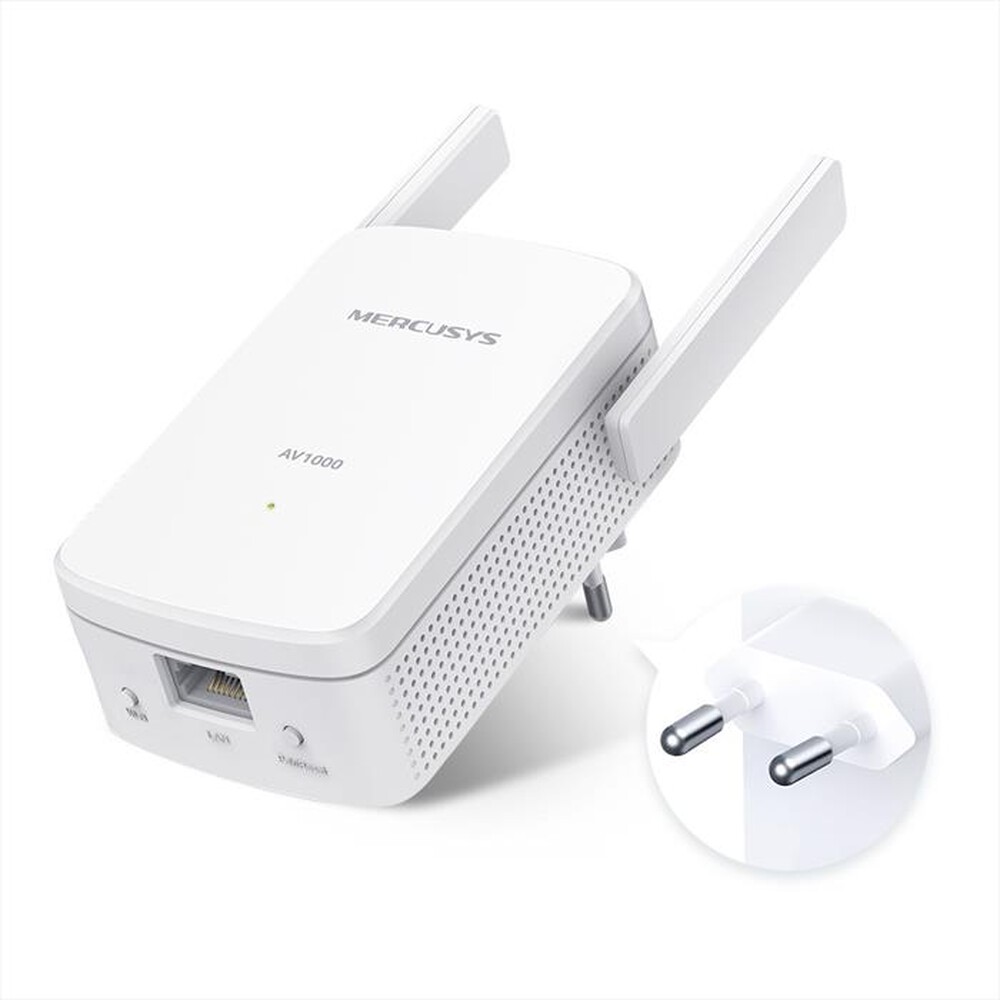 "MERCUSYS - AV1000 GIGABIT POWERLINE WIFI KIT-bianco"
