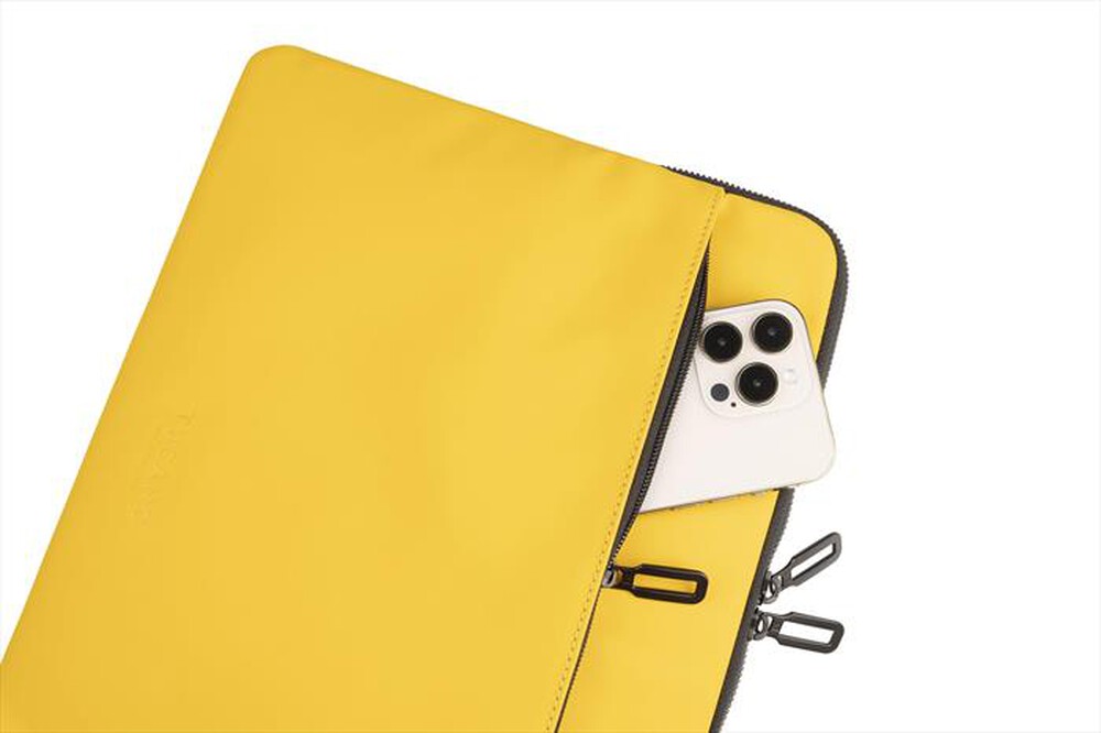 "TUCANO - Custodia GOMMO per MacBook Pro 16\" e laptop 15.6\"-GIALLO"