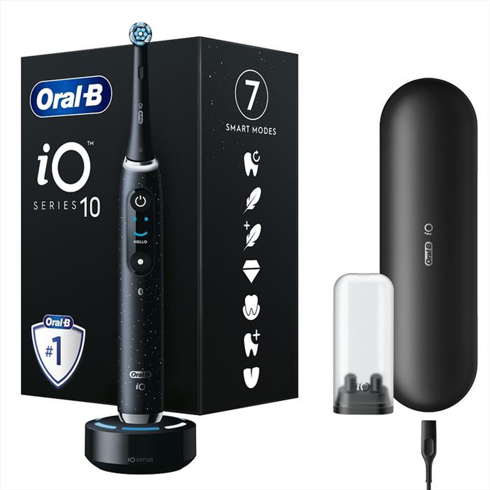 "ORAL-B - Spazzolino elettrico IO 10-Nero"