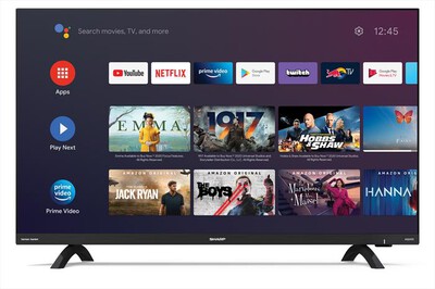 SHARP - Smart TV LED ANDROID HD READY 32" 32DI2EA-Nero