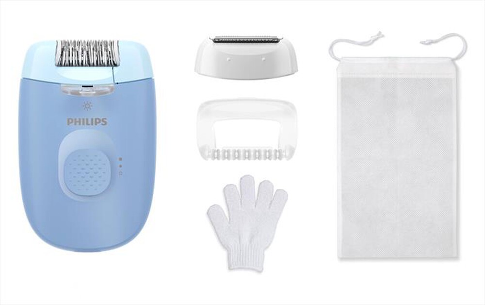 Immagine del prodotto PHILIPS - Epilatore SERIE 4000 BRE247/00-azzurro