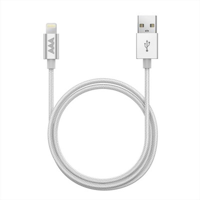 AAAMAZE - ALUMINUM LIGHTNING CABLE 1M-Silver