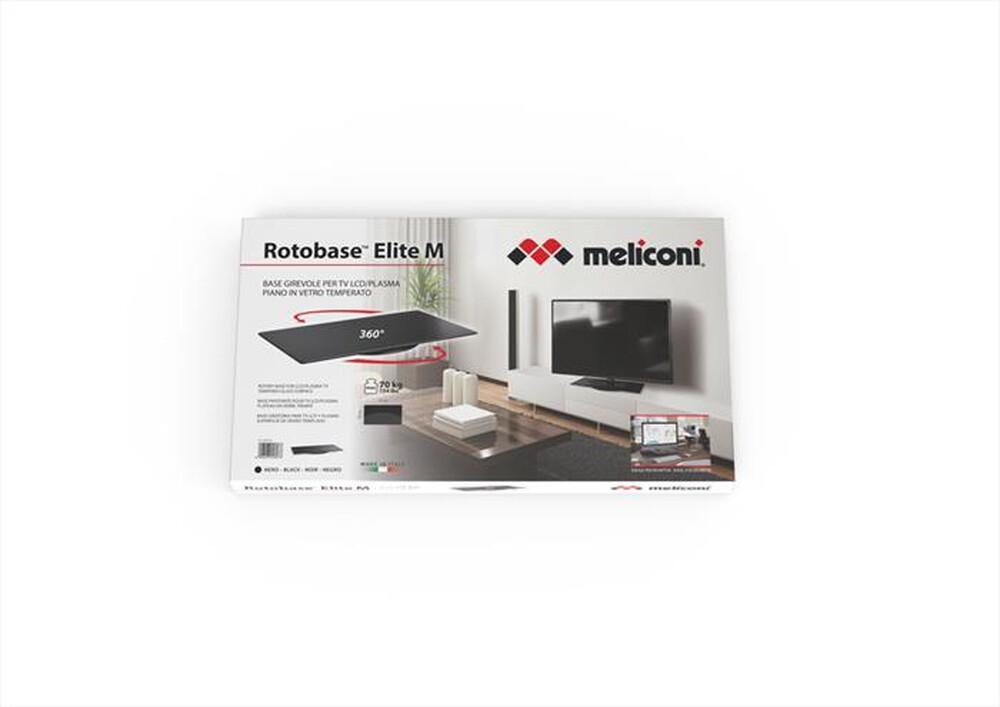 "MELICONI - Rotobase Elite M-Nero"