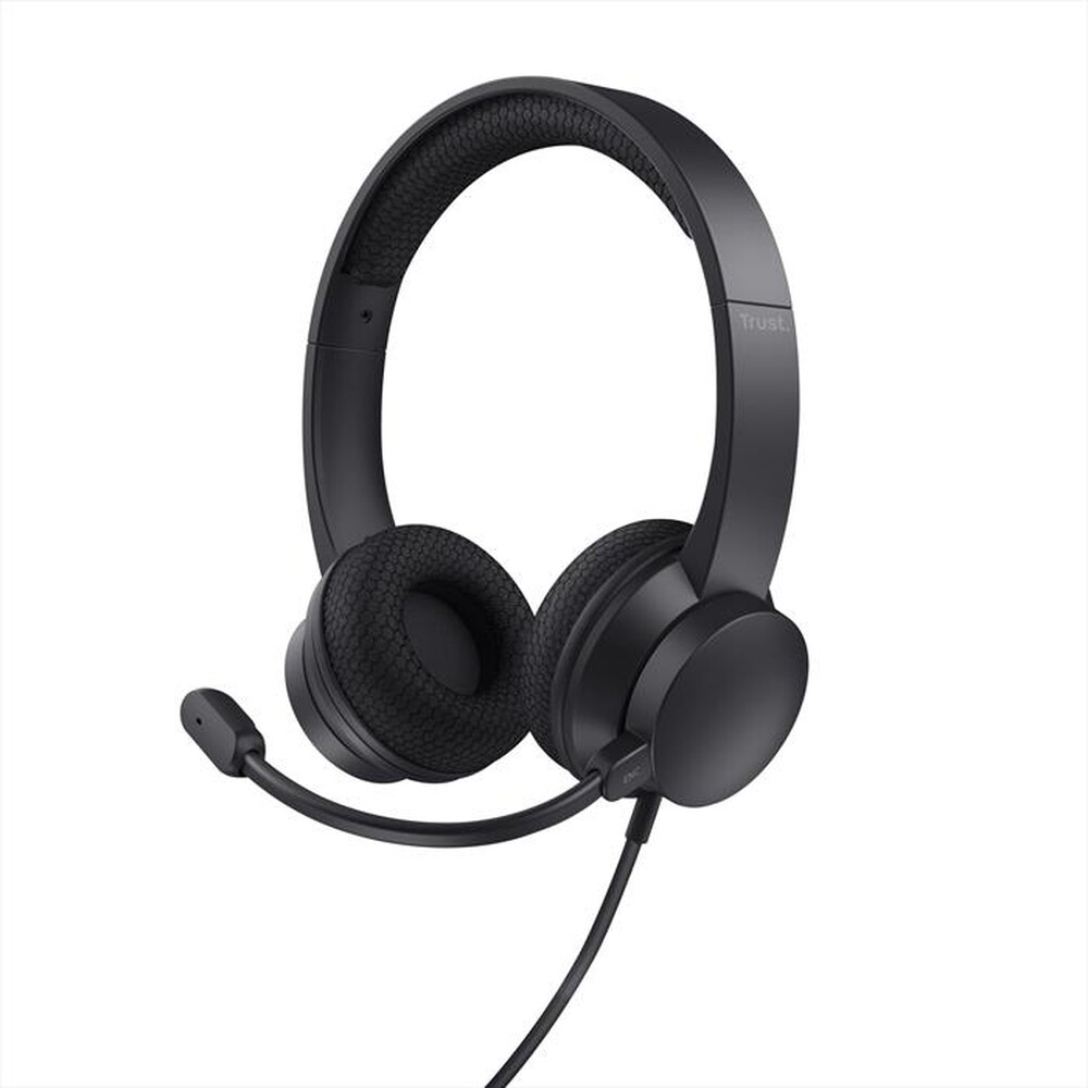 "TRUST - Cuffie on-ear USB per PC HS-260-Black"