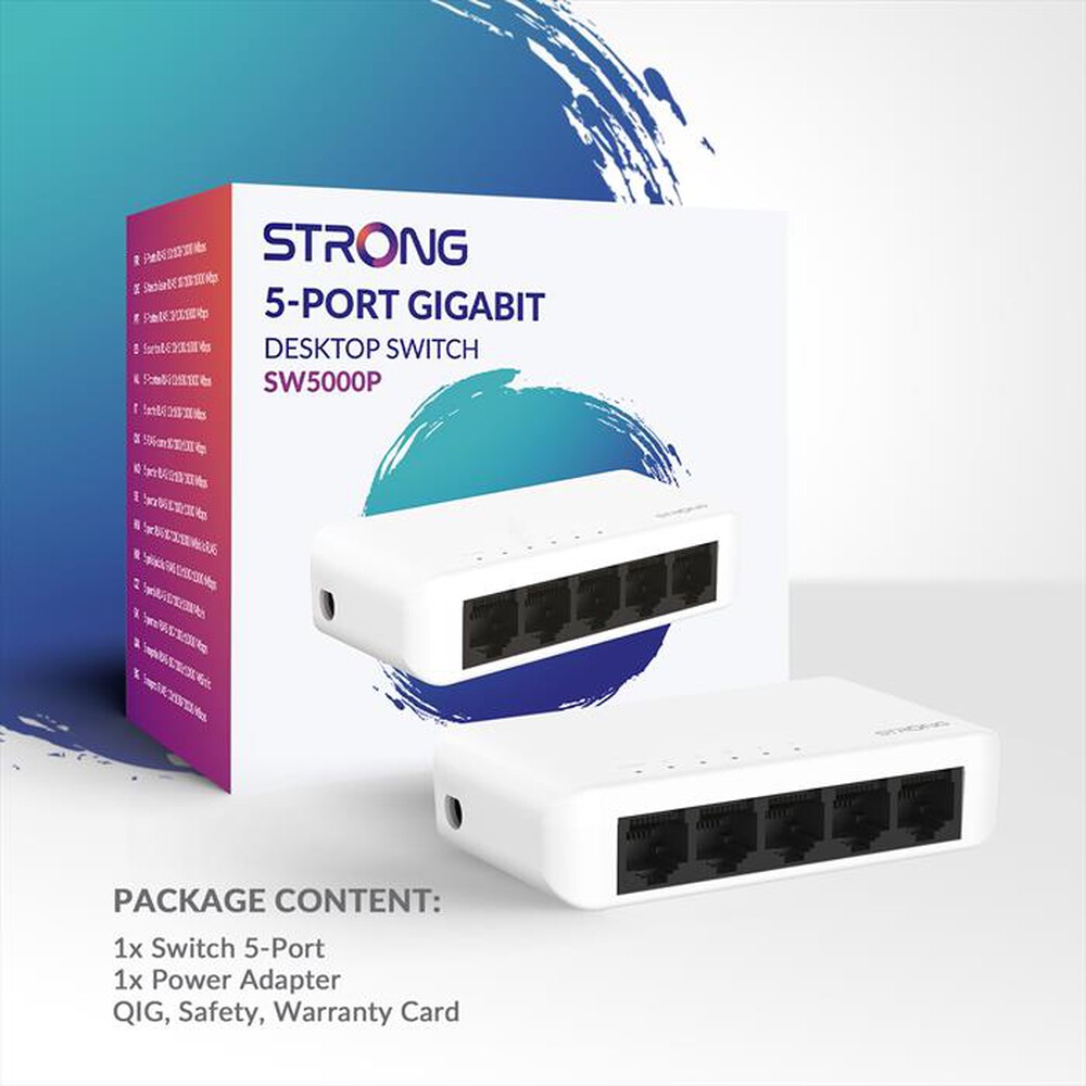 Immagine del prodotto STRONG - Switch SW5000P-Bianco
