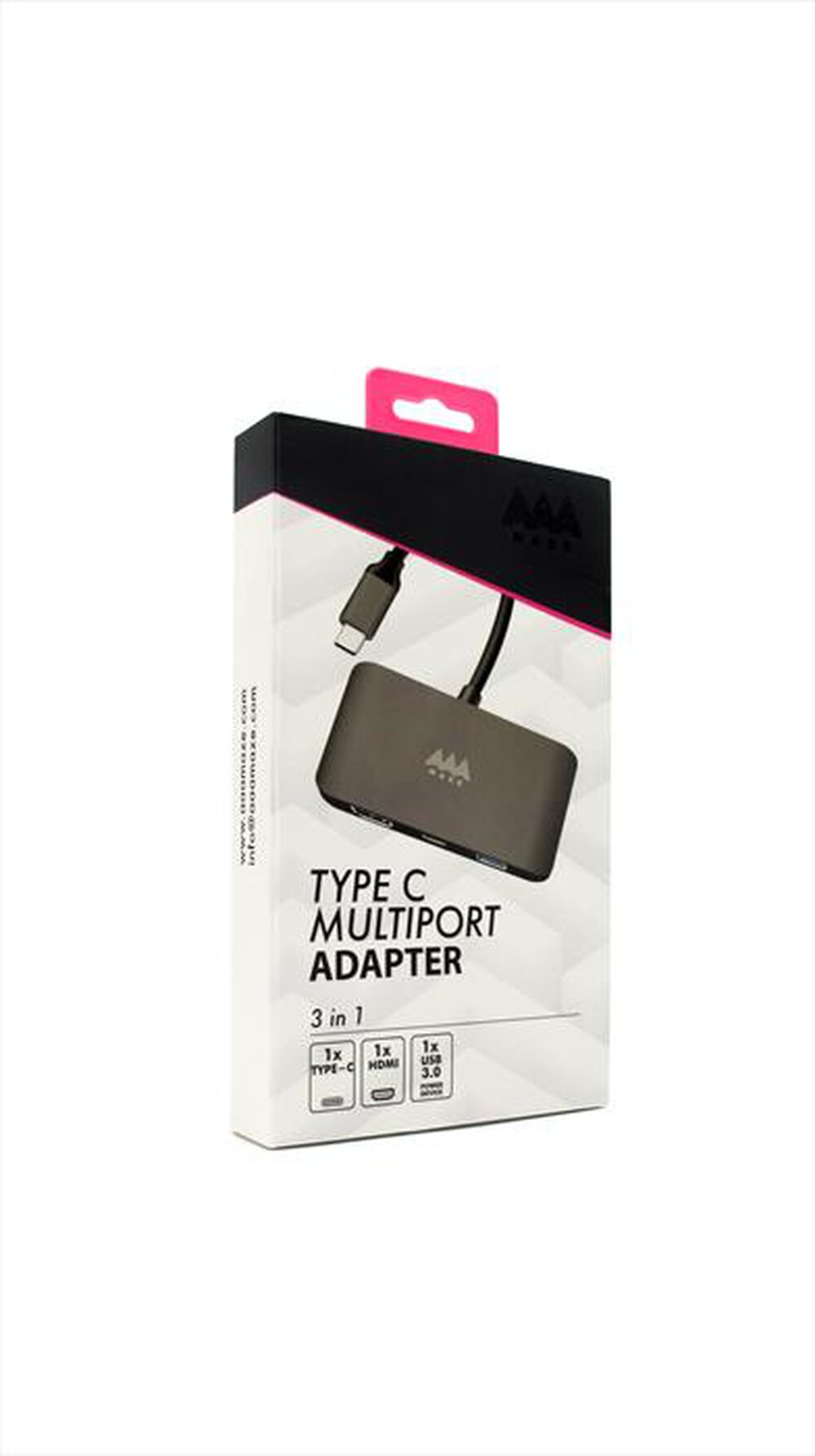 "AAAMAZE - ADATTATORE MULTIPORTE TYPE-C/HDMI 3IN1"