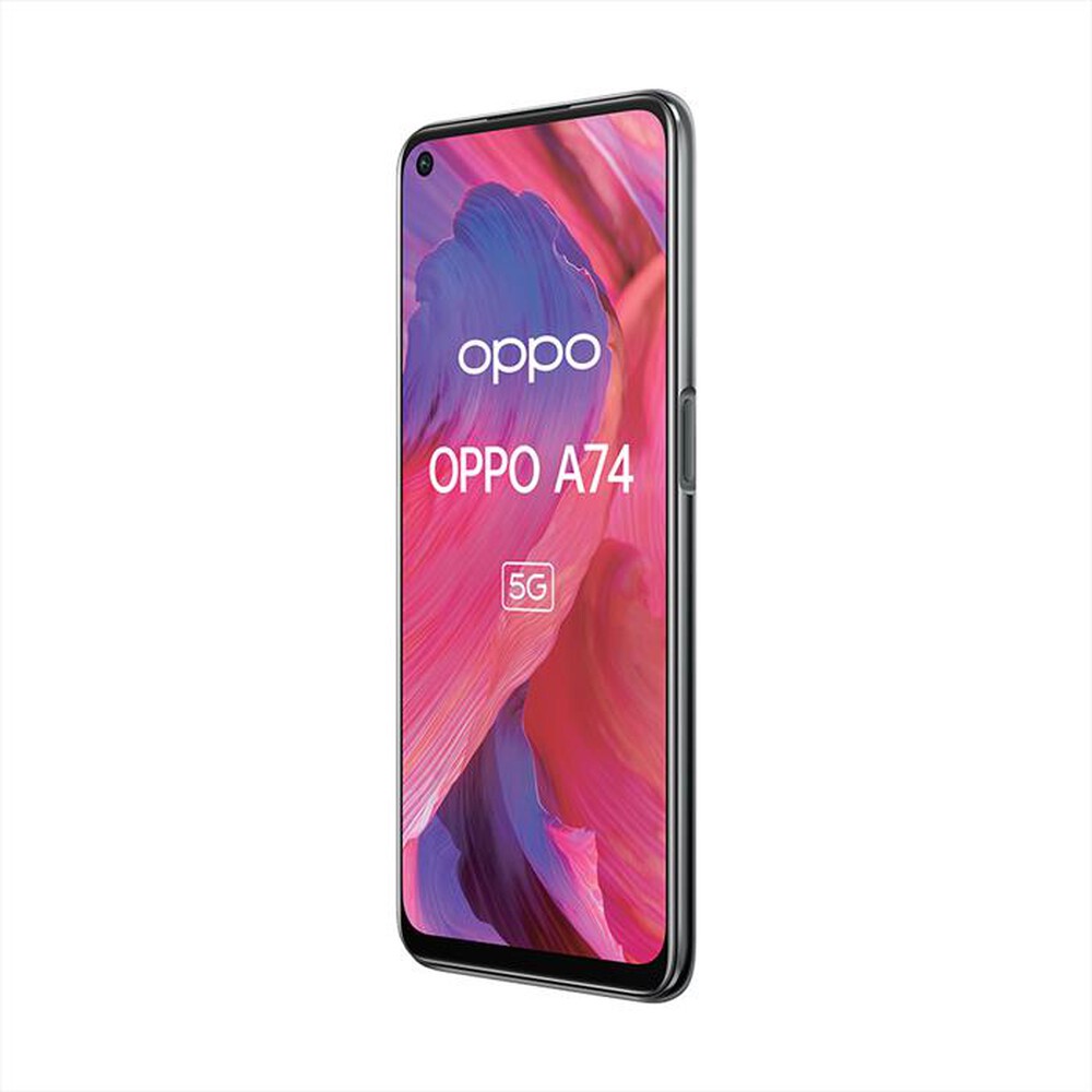 "OPPO - A74 5G-Fluid Black"