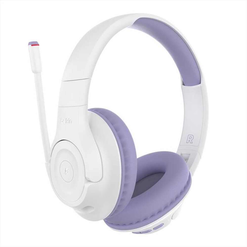 "BELKIN - CUFFIE OVER-EAR SOUNDFORM INSPIRE PER BAMBINI-lavanda"