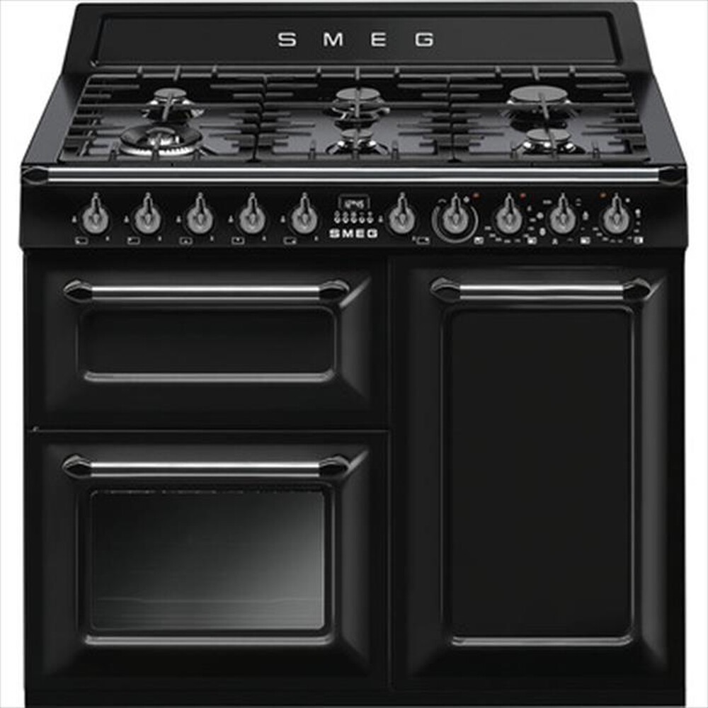 "SMEG - Cucina elettrica TR103BL Classe A-Nero"