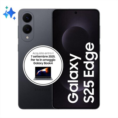 SAMSUNG - Galaxy S25 Edge 12+512GB-Titanium Jetblack