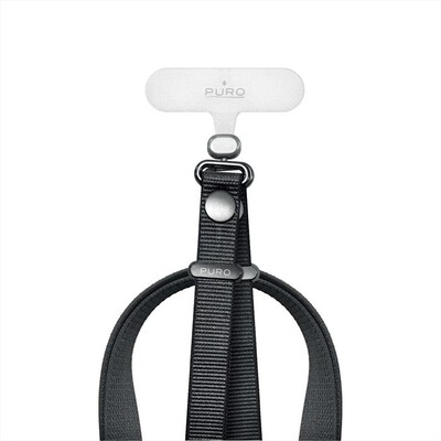 PURO - Tracolla per smartphone-Nero