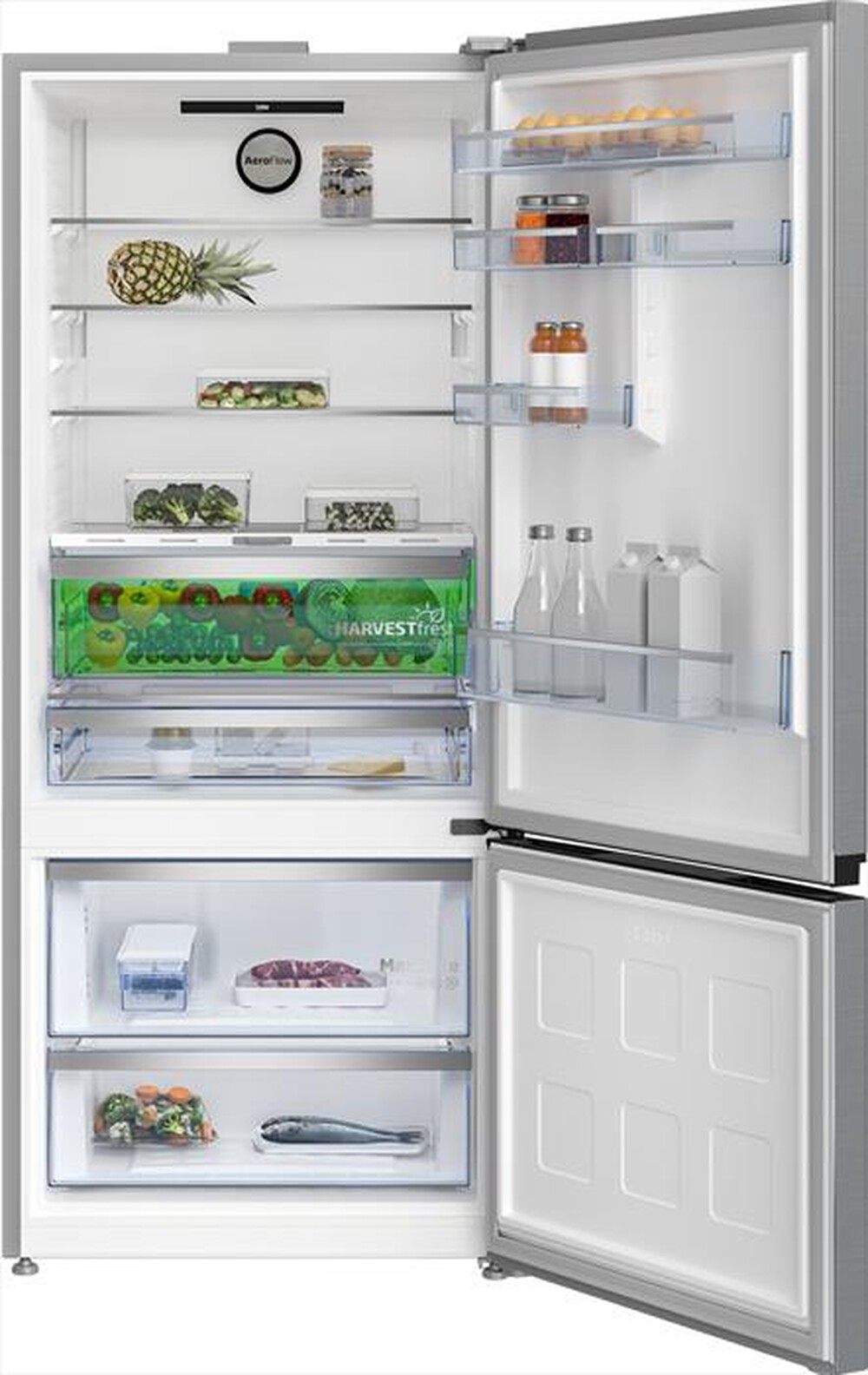 "BEKO - Frigorifero combinato B7RCNE595ZXPW Classe D 551 l-Inox Look"