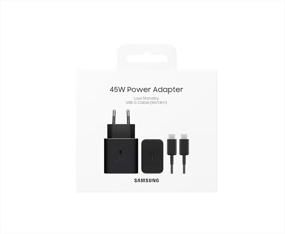 Immagine del prodotto SAMSUNG - Caricabatterie Type-C 45W EP-T4511NBEGEU-Nero