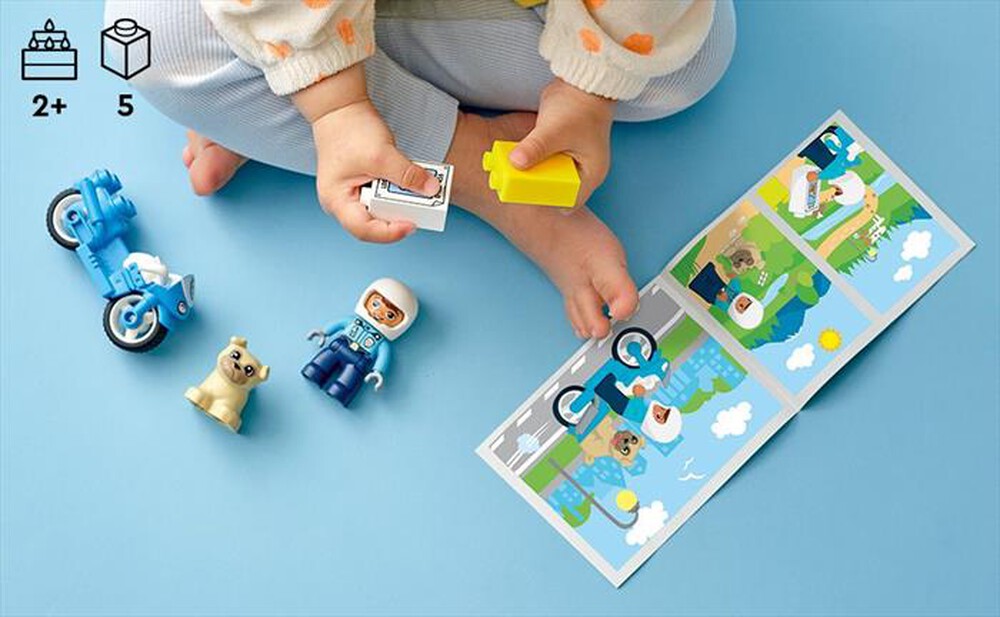 Immagine del prodotto LEGO - DUPLO Town Motocicletta della polizia 10967