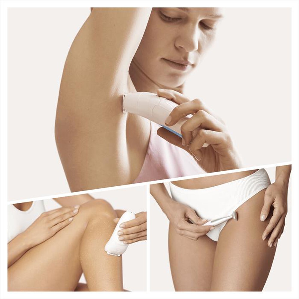 "BRAUN - Silk-épil 5 5-810-Bianco/Turchese"