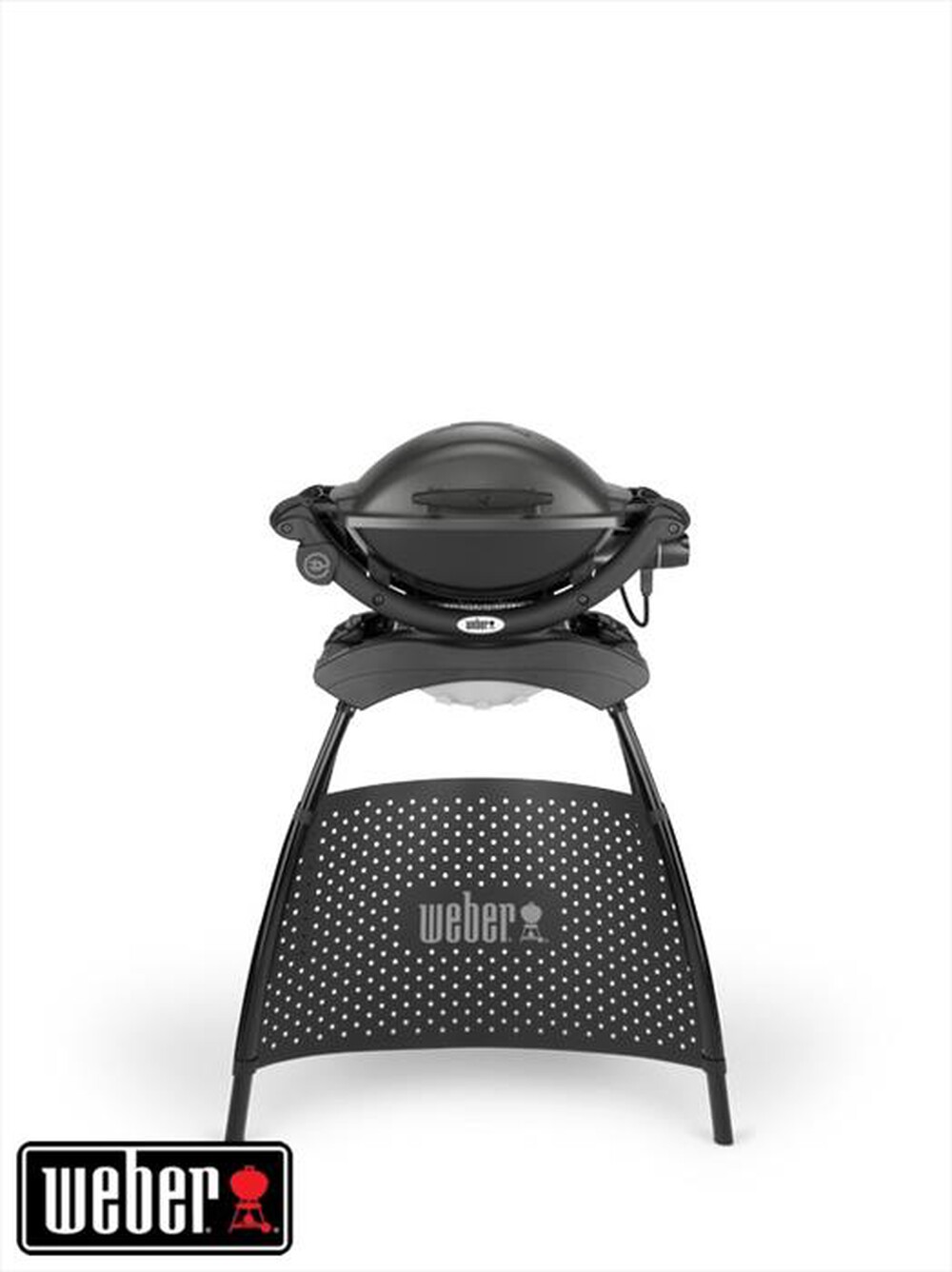 "WEBER - Barbecue elettrico Q 1400 STAND-NERO"