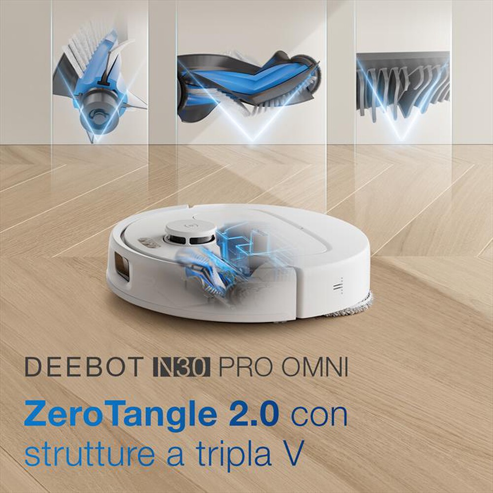 Immagine del prodotto ECOVACS - Aspirapolvere robot N30PRO OMNI-BIANCO