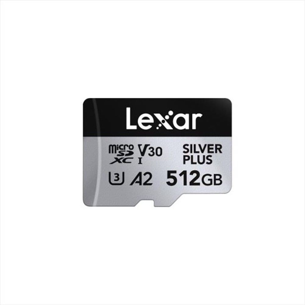 Immagine del prodotto LEXAR - Supporto SDXC 512GB PLUS A2 V30-grigio