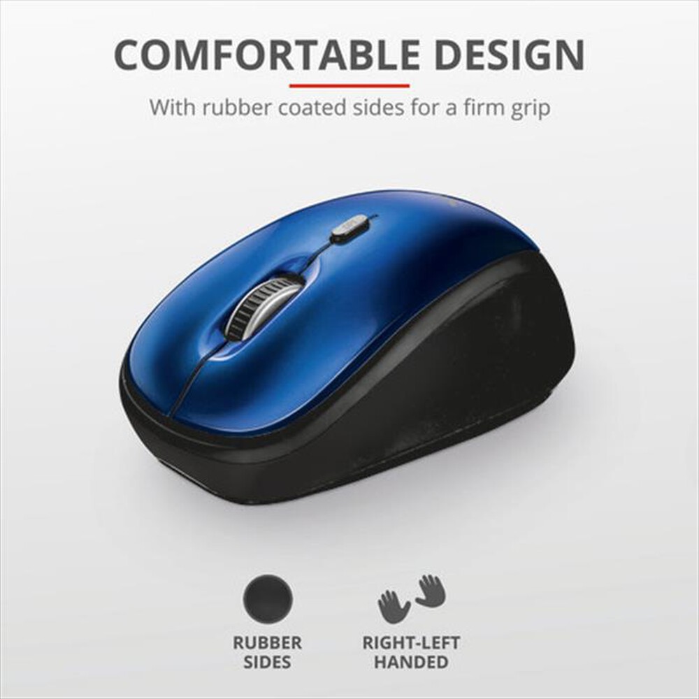 "TRUST - Mouse Wireless 19663-TRS - Blue"