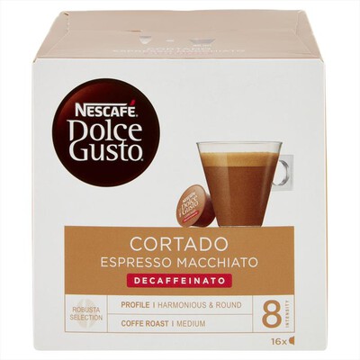 NESCAFE' DOLCE GUSTO - Cortado Espresso Macchiato Decaffeinato