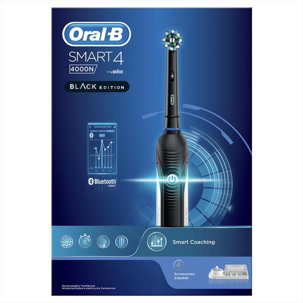 "ORAL-B - Spazzolino elettrico SMART 4 4000N-NERO"