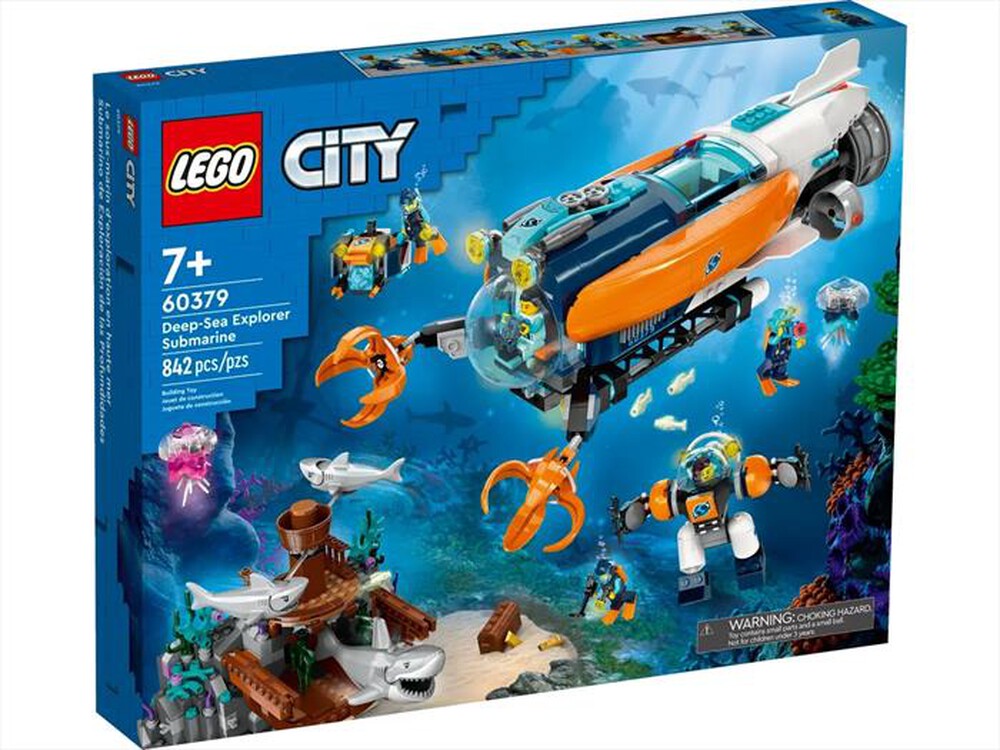 Immagine del prodotto LEGO - CITY Sottomarino per esplorazioni abissali - 60379