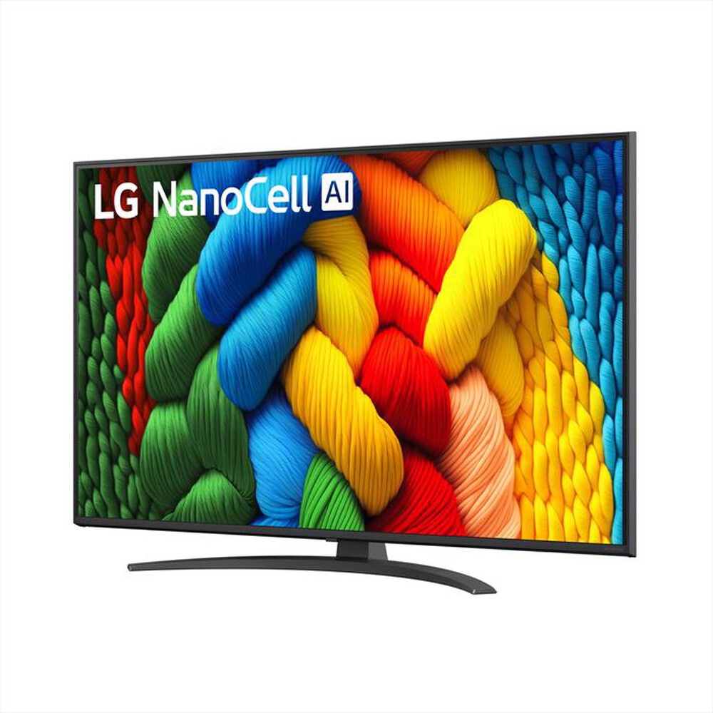"LG - 50NANO81A6A-Charcoal Black"